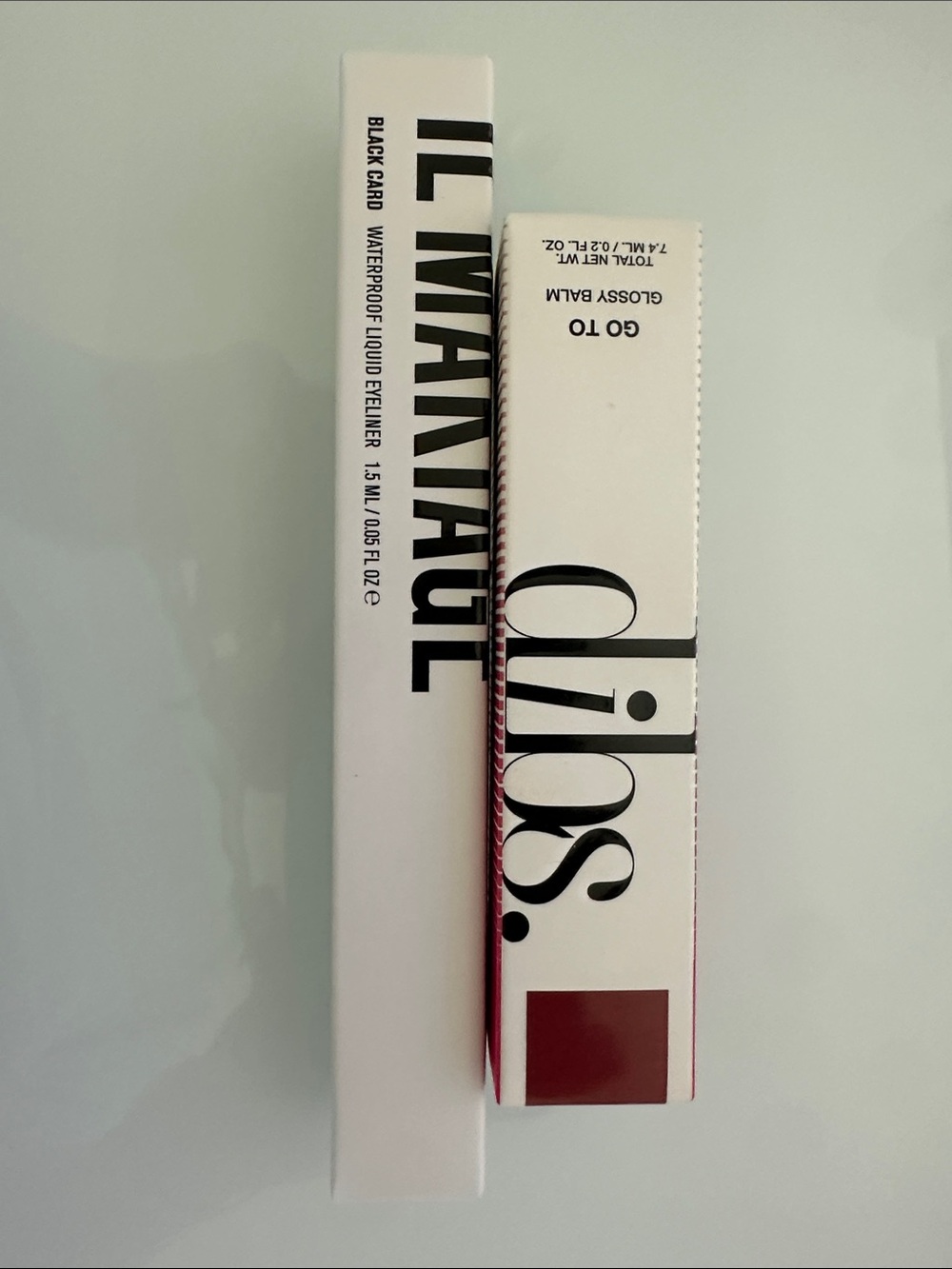 NIB Il Makiage Liquid Eyeliner & dibs Glossy Balm Duo
